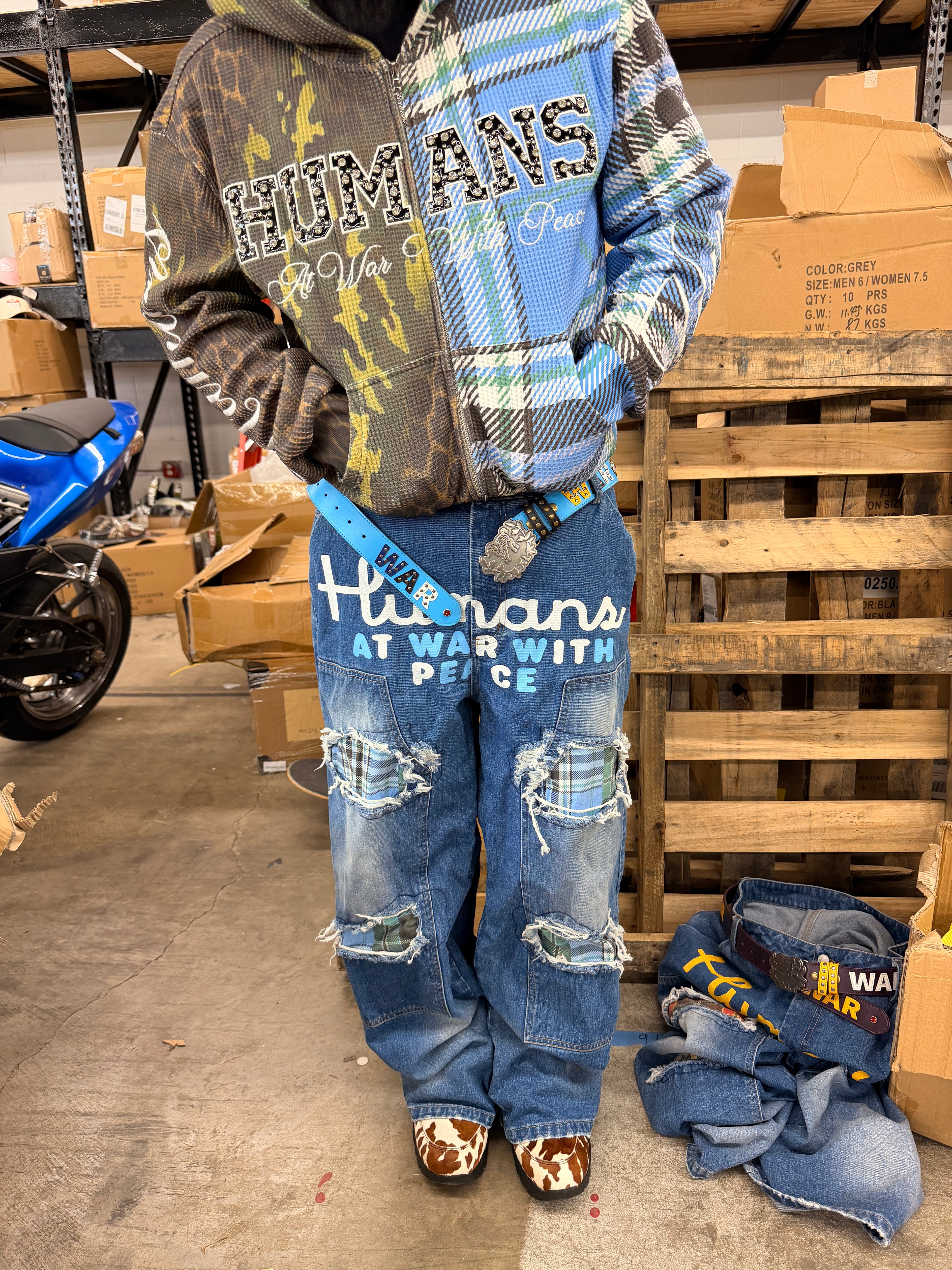 Human Denim (Blue)