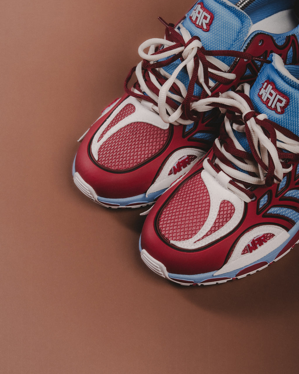 Lepidoptera Web Runners Blue/Maroon (Pre-Order)
