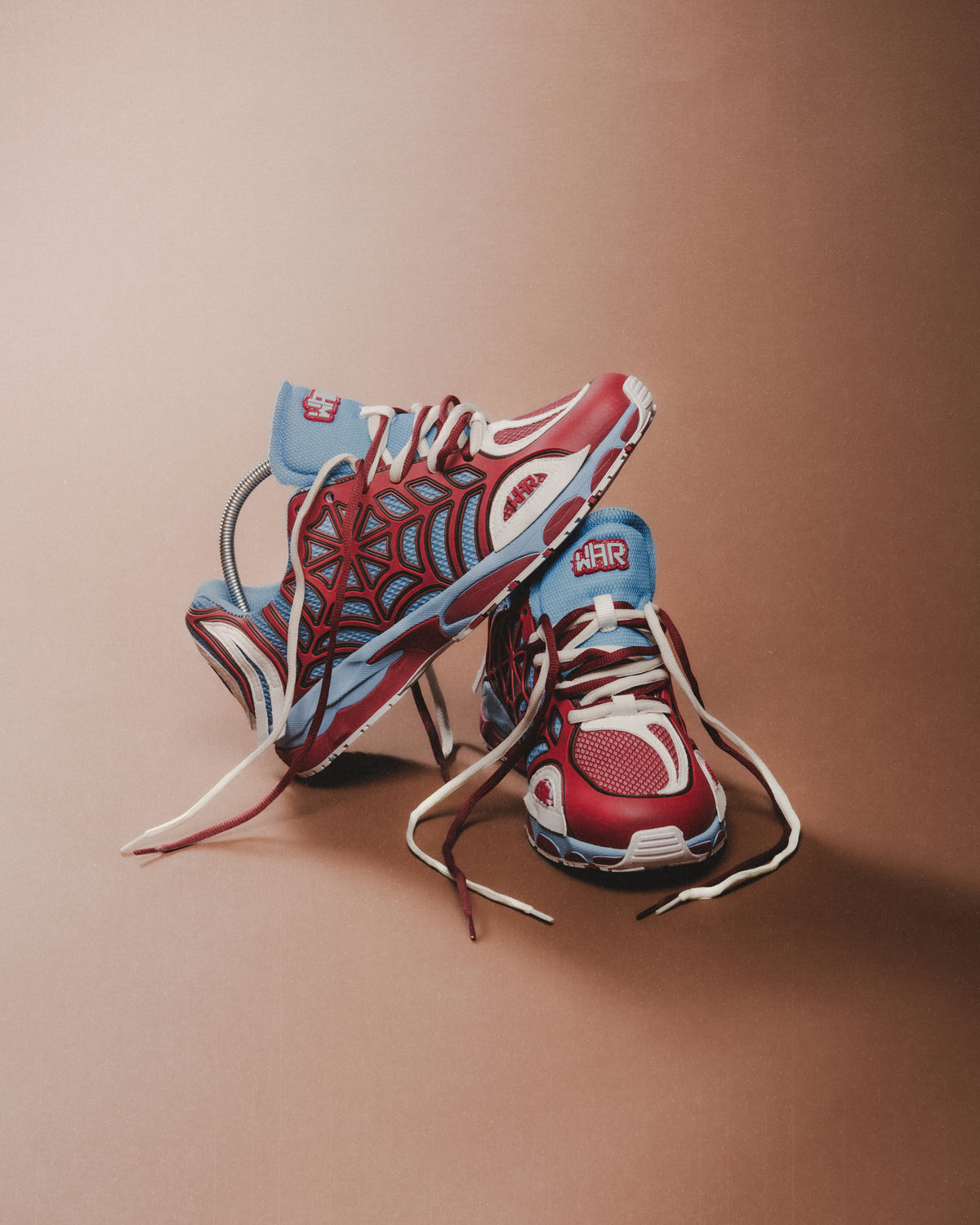 Lepidoptera Web Runners Blue/Maroon (Pre-Order)