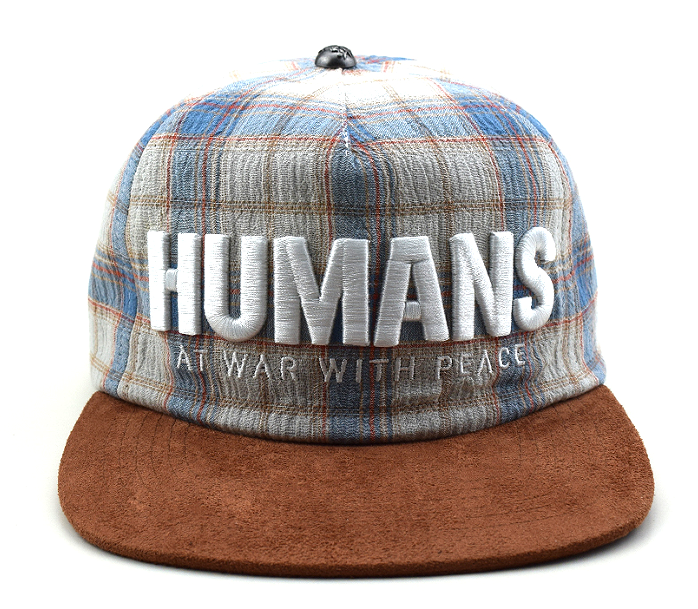 Peace Keeper Hat (Tan Plaid)